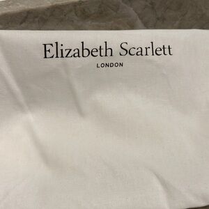 2/$10 or 3/$12 ❤️ Elizabeth Scarlett London White Fabric Dust Bag